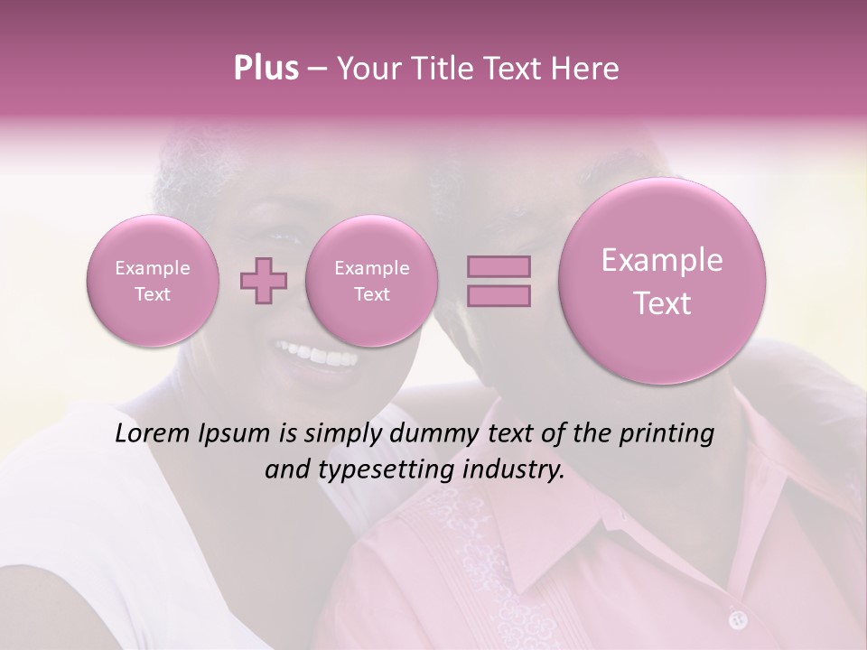 Grandmother Old Senior PowerPoint Template