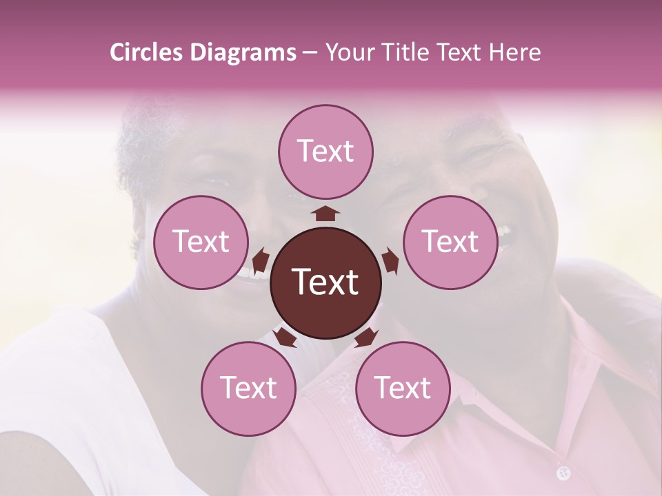 Grandmother Old Senior PowerPoint Template