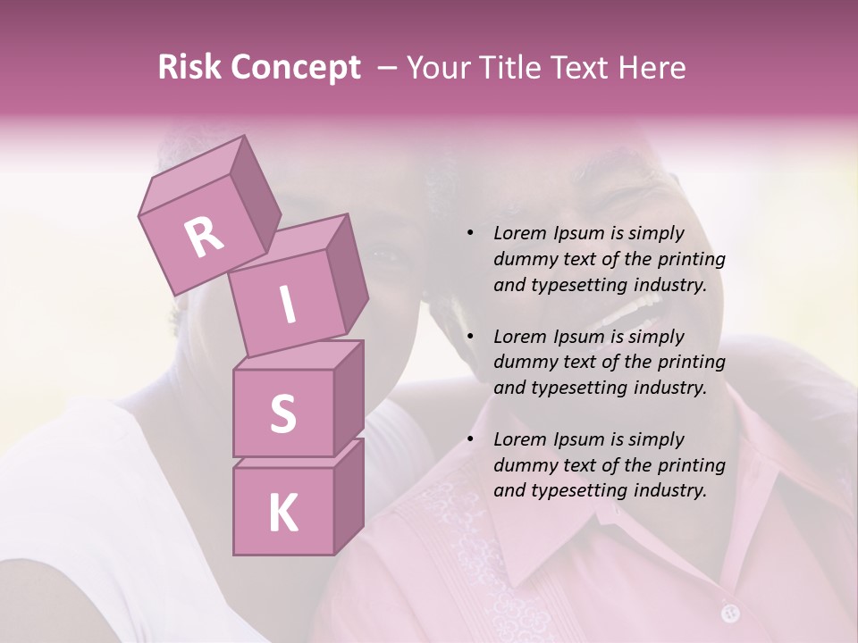 Grandmother Old Senior PowerPoint Template