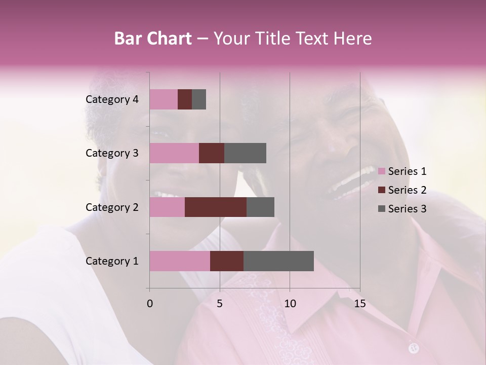 Grandmother Old Senior PowerPoint Template