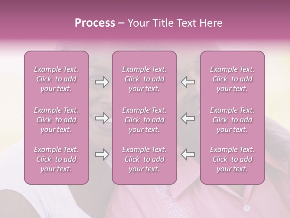 Grandmother Old Senior PowerPoint Template