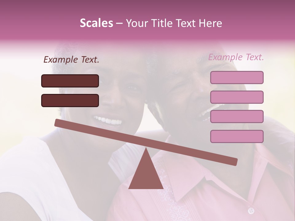 Grandmother Old Senior PowerPoint Template