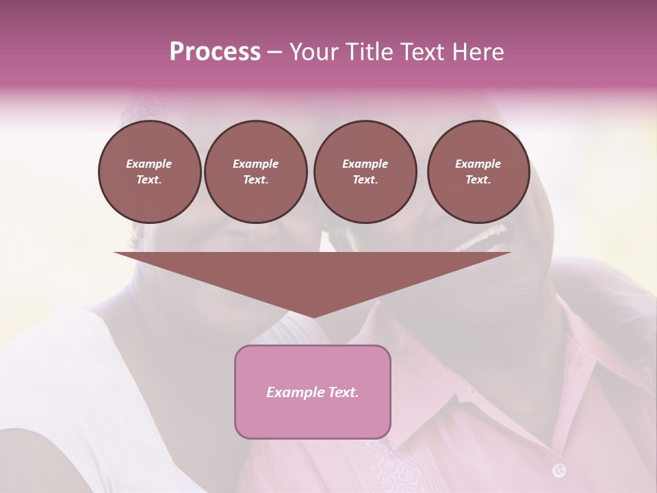 Grandmother Old Senior PowerPoint Template