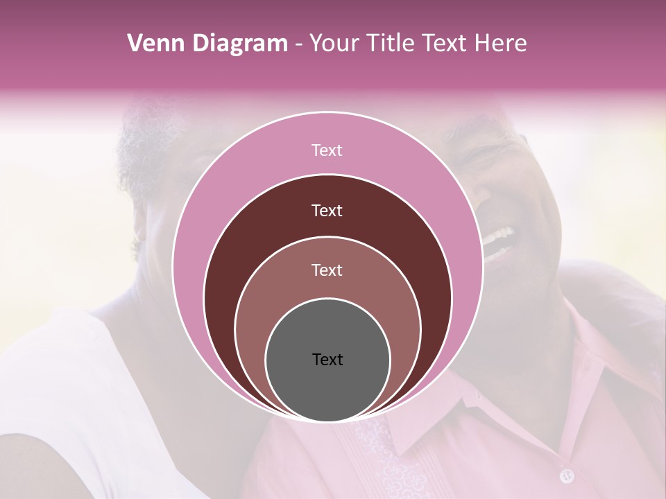 Grandmother Old Senior PowerPoint Template