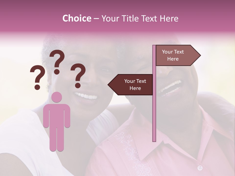 Grandmother Old Senior PowerPoint Template