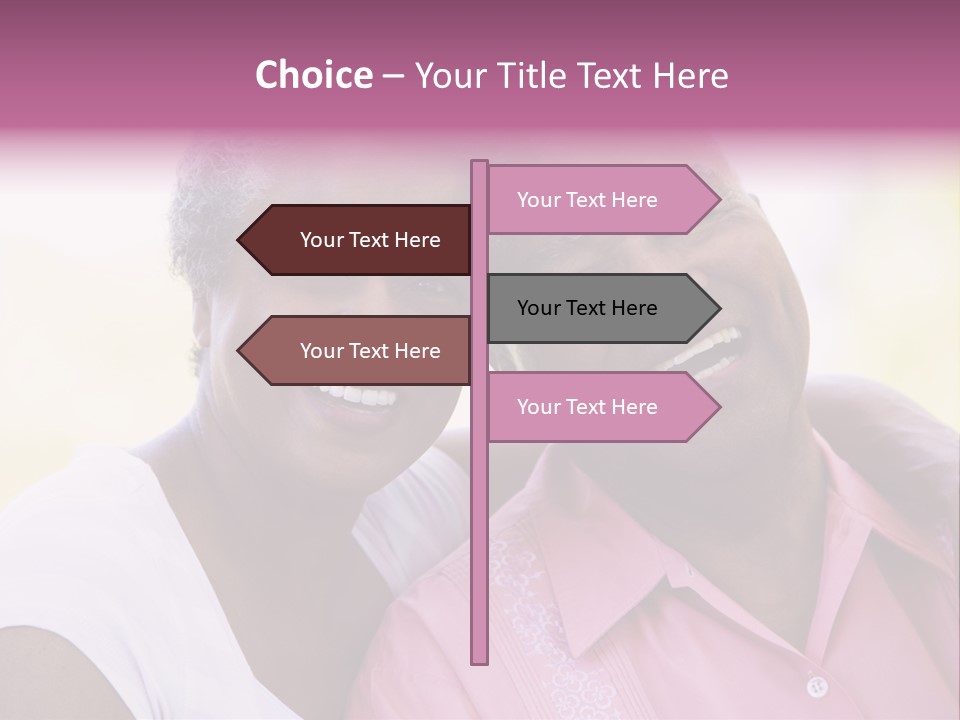 Grandmother Old Senior PowerPoint Template