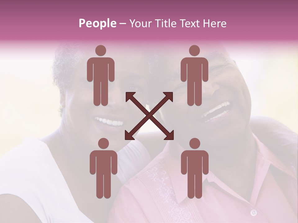 Grandmother Old Senior PowerPoint Template