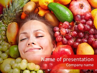 Healthcare Delicious Diet PowerPoint Template