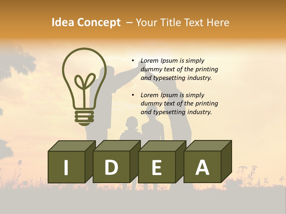 Freedom Outdoor Colorful PowerPoint Template