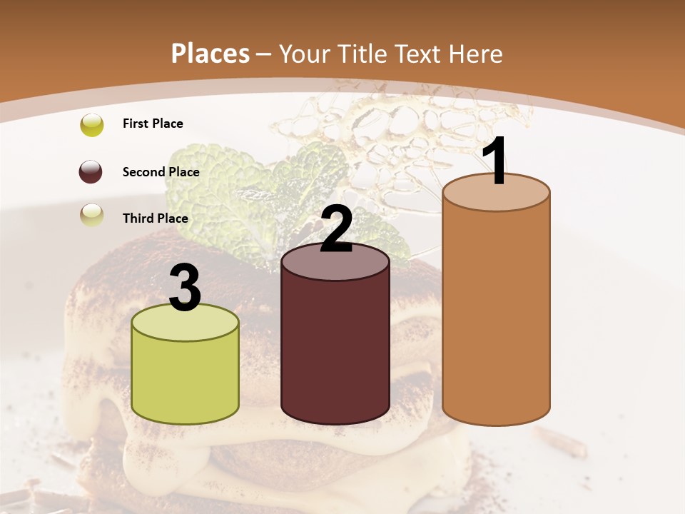 White Cooking Baked PowerPoint Template