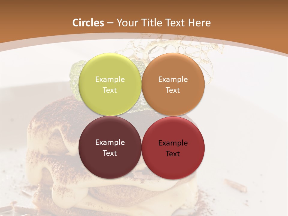 White Cooking Baked PowerPoint Template