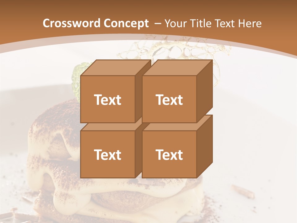 White Cooking Baked PowerPoint Template