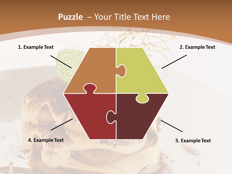 White Cooking Baked PowerPoint Template