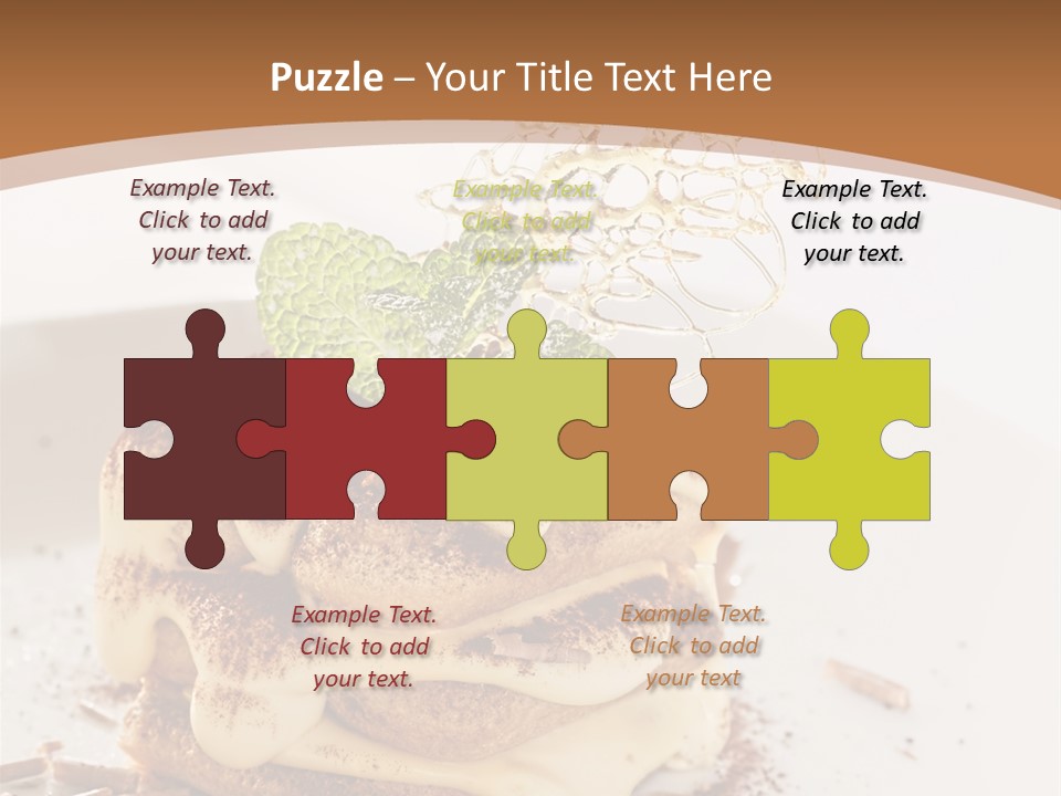 White Cooking Baked PowerPoint Template