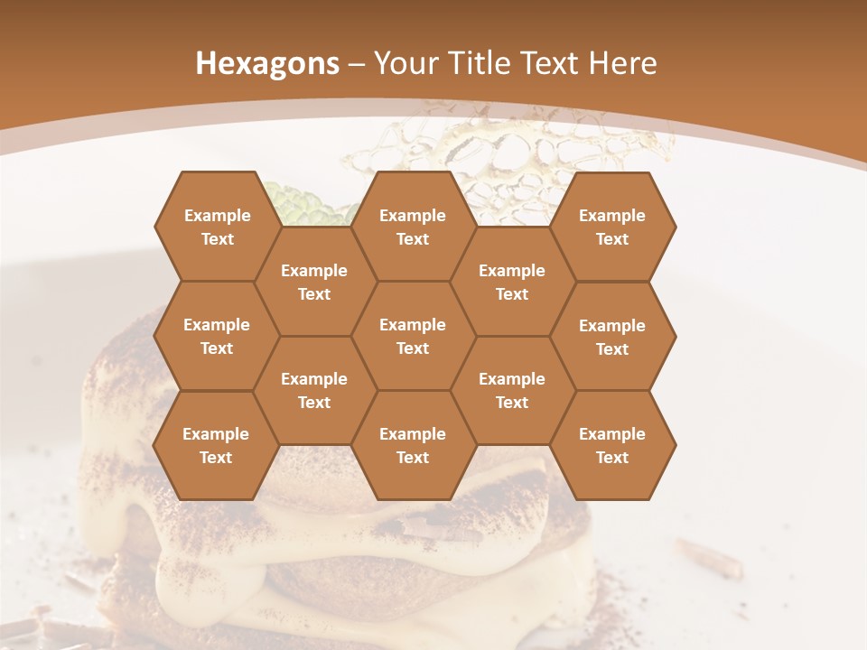 White Cooking Baked PowerPoint Template