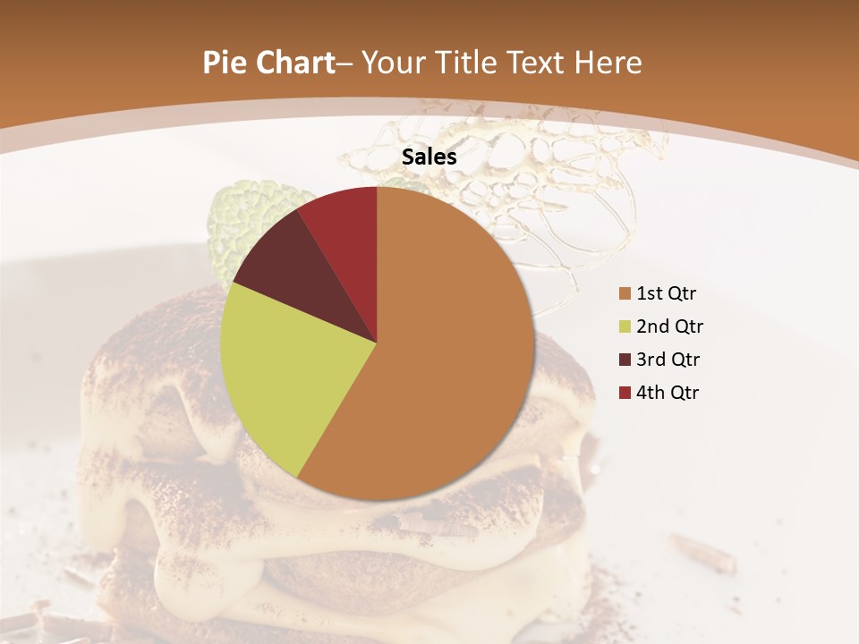 White Cooking Baked PowerPoint Template