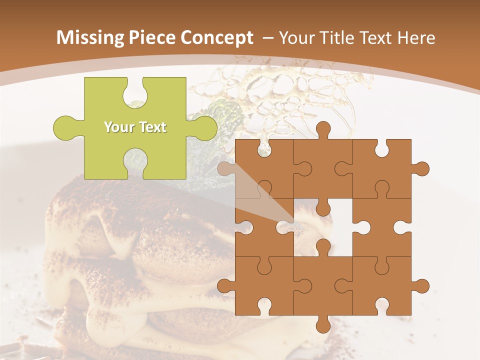 White Cooking Baked PowerPoint Template