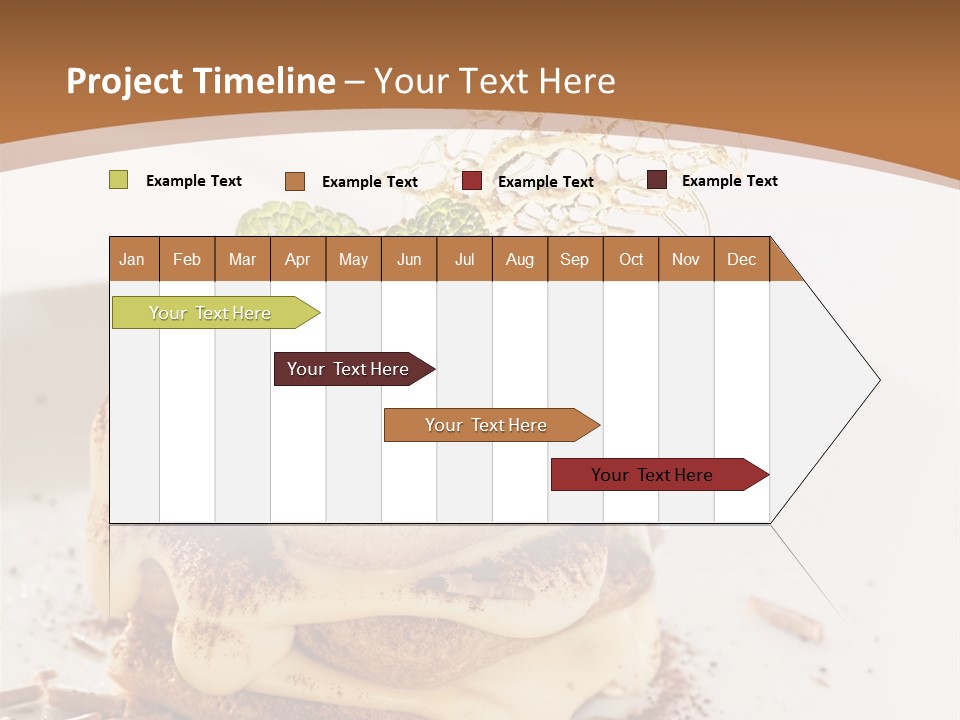White Cooking Baked PowerPoint Template