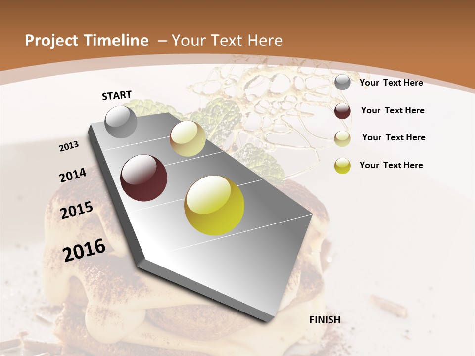 White Cooking Baked PowerPoint Template