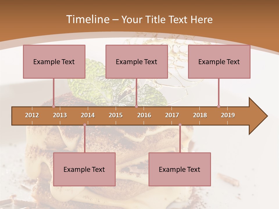 White Cooking Baked PowerPoint Template