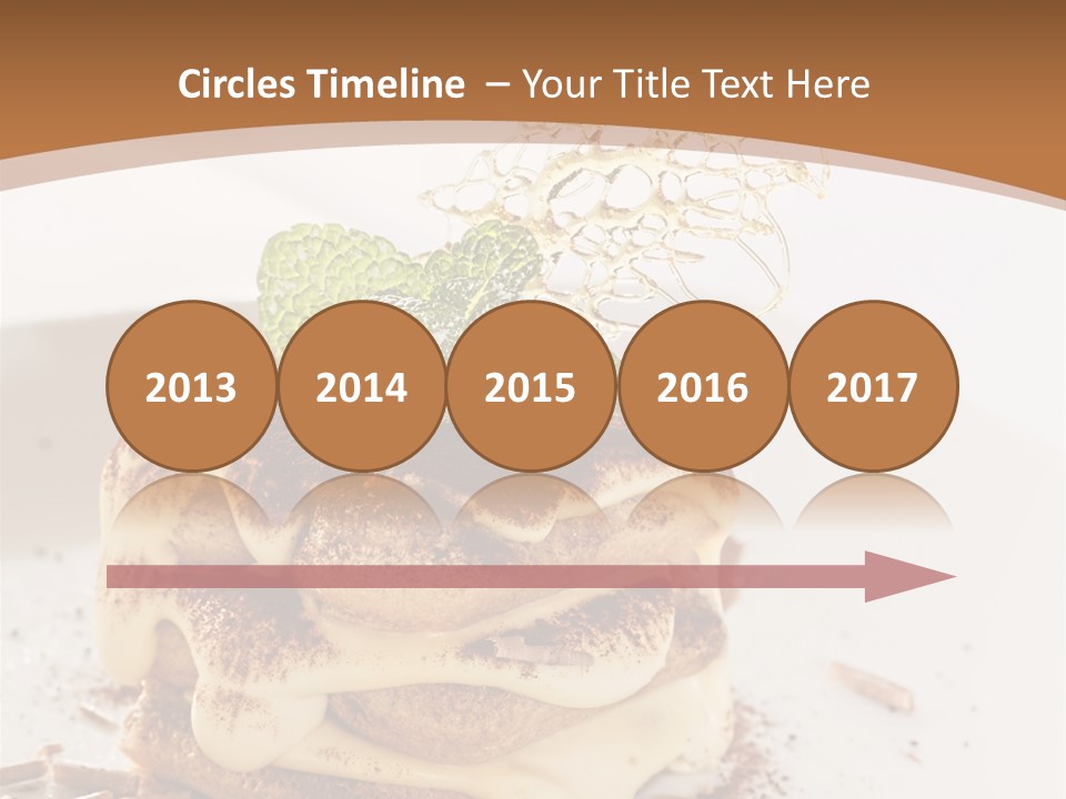 White Cooking Baked PowerPoint Template