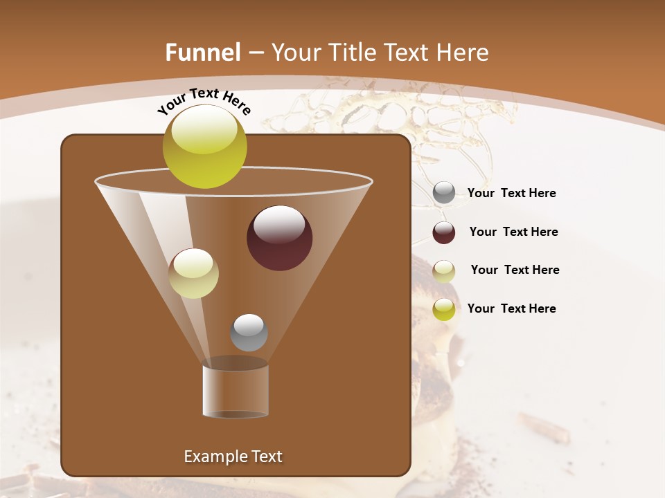 White Cooking Baked PowerPoint Template