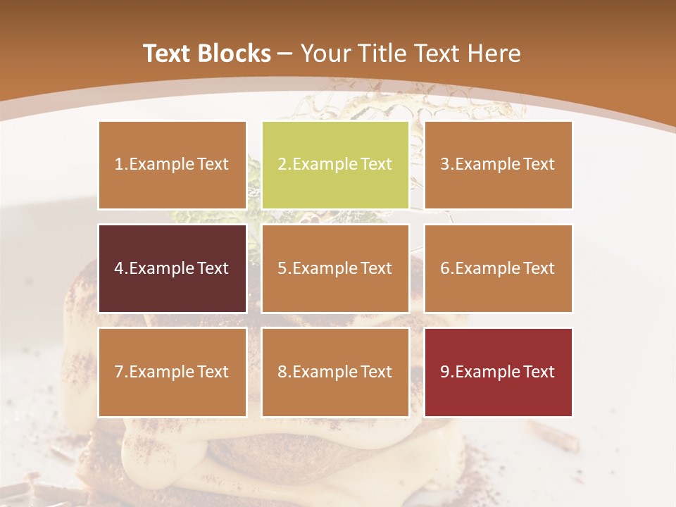 White Cooking Baked PowerPoint Template