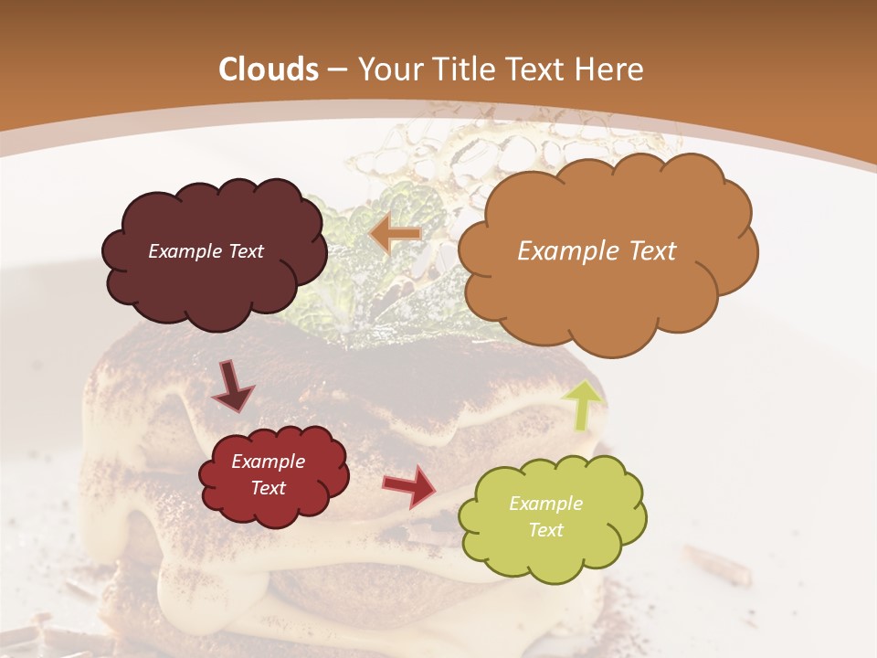 White Cooking Baked PowerPoint Template
