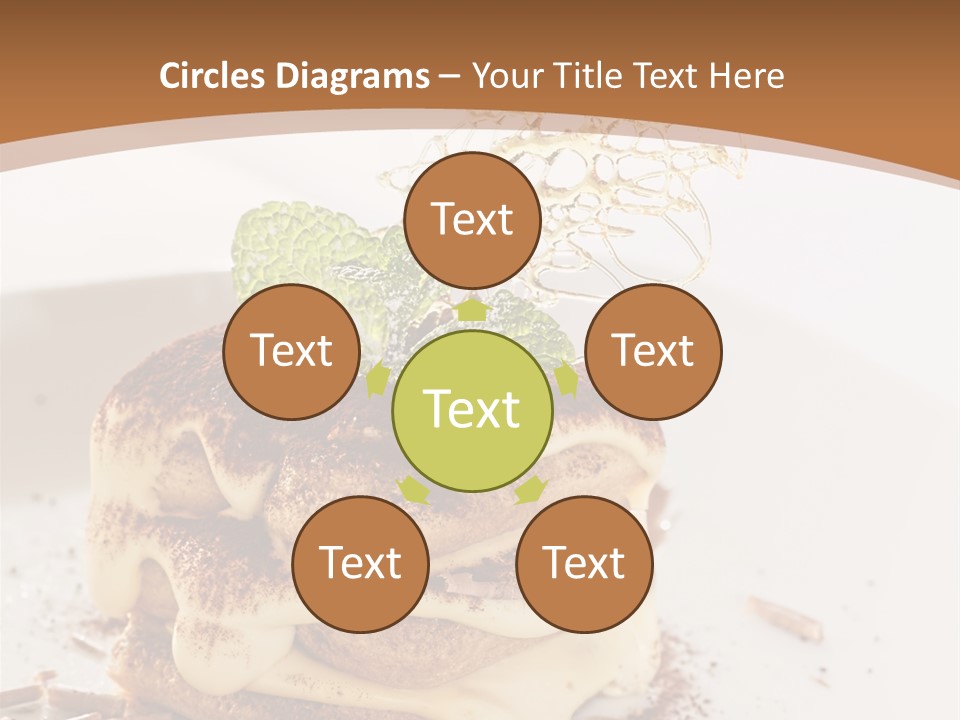 White Cooking Baked PowerPoint Template