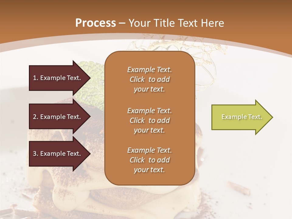 White Cooking Baked PowerPoint Template