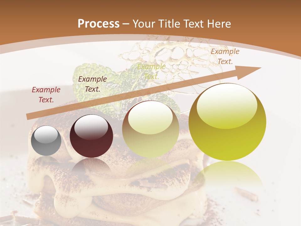 White Cooking Baked PowerPoint Template