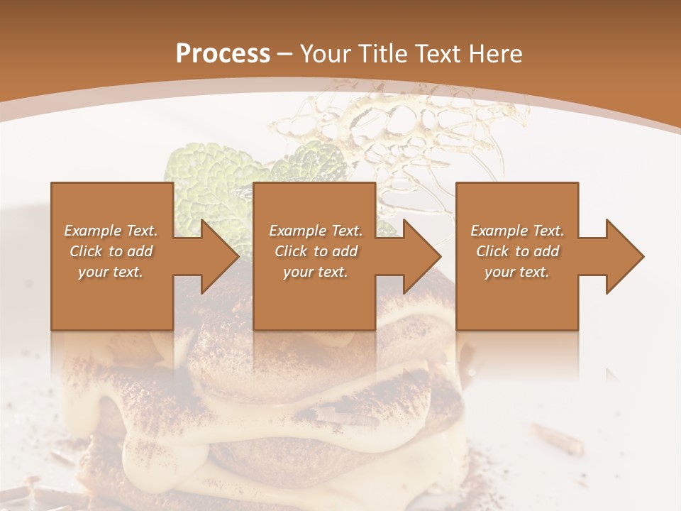 White Cooking Baked PowerPoint Template