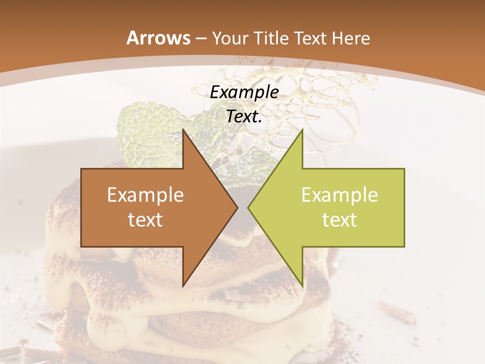 White Cooking Baked PowerPoint Template