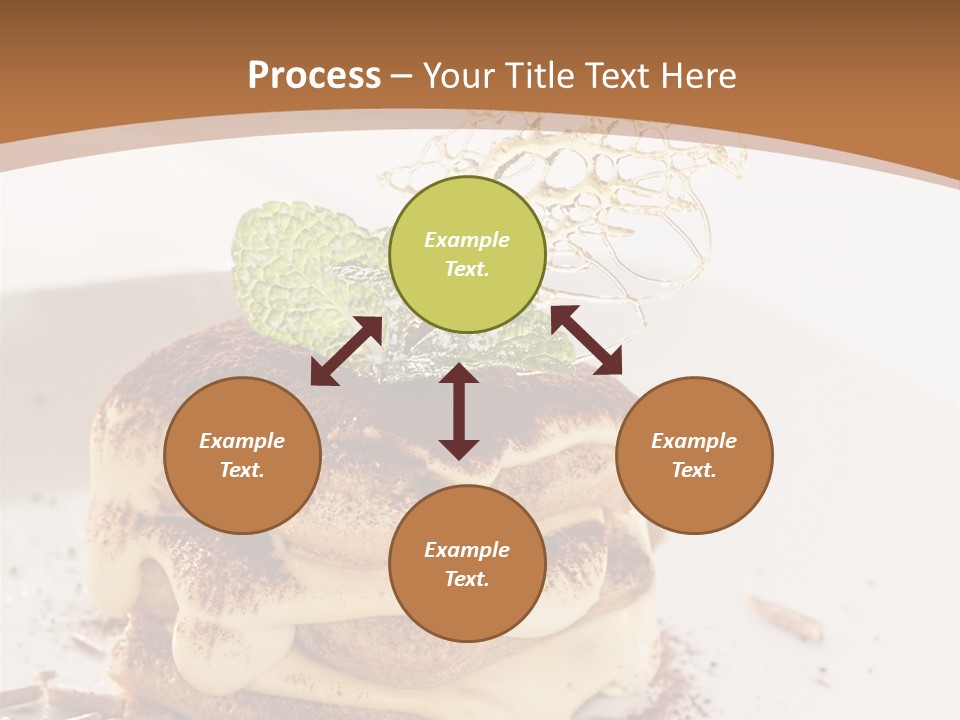 White Cooking Baked PowerPoint Template