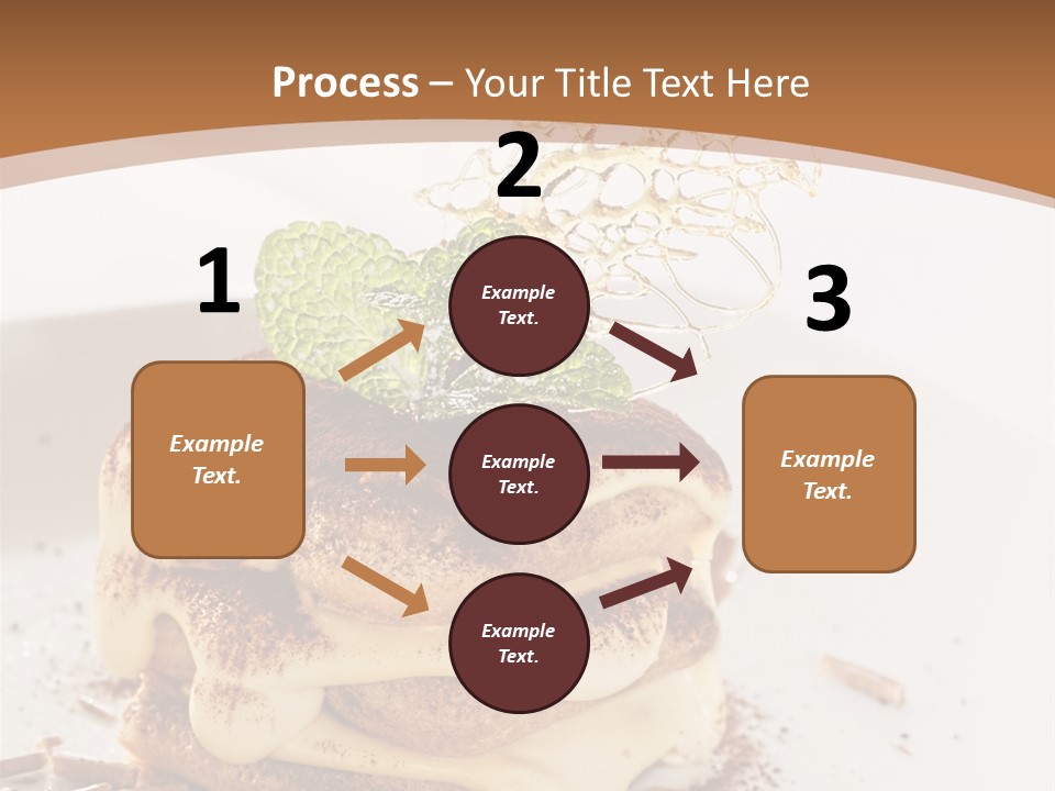 White Cooking Baked PowerPoint Template