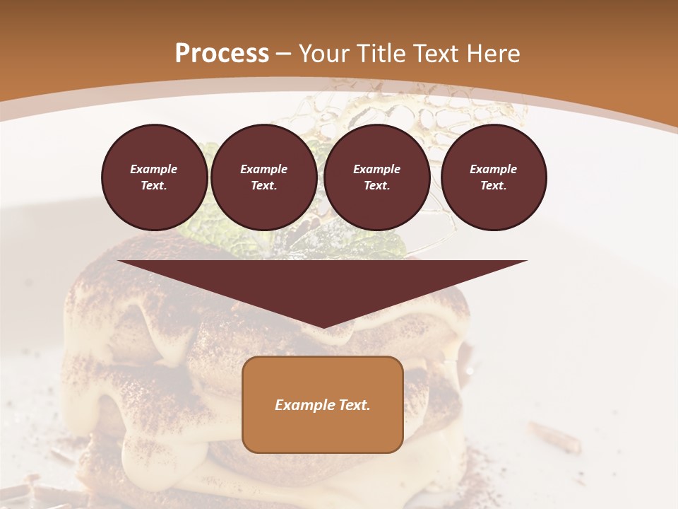White Cooking Baked PowerPoint Template