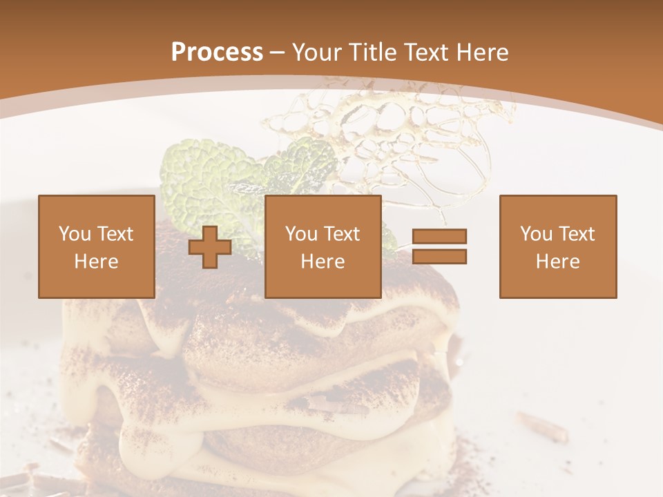 White Cooking Baked PowerPoint Template