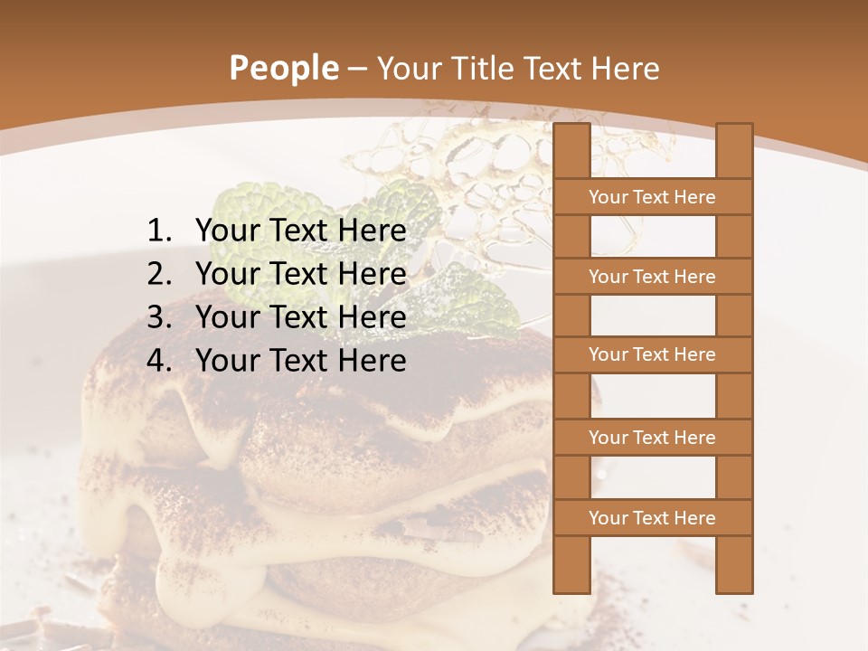 White Cooking Baked PowerPoint Template