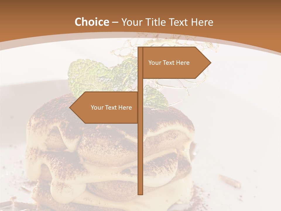 White Cooking Baked PowerPoint Template