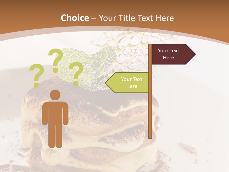 White Cooking Baked PowerPoint Template