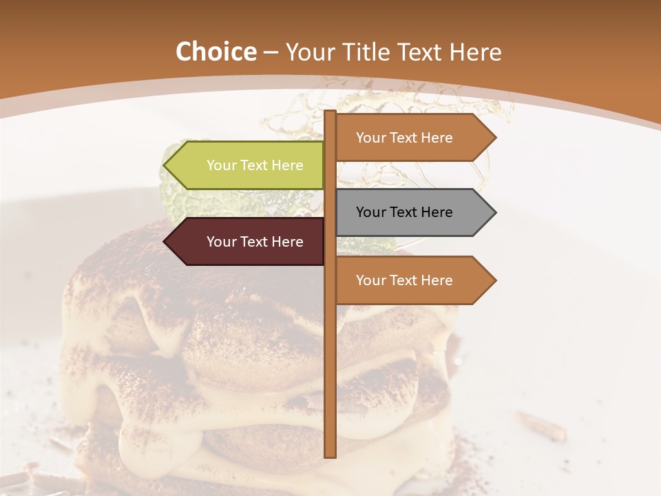 White Cooking Baked PowerPoint Template