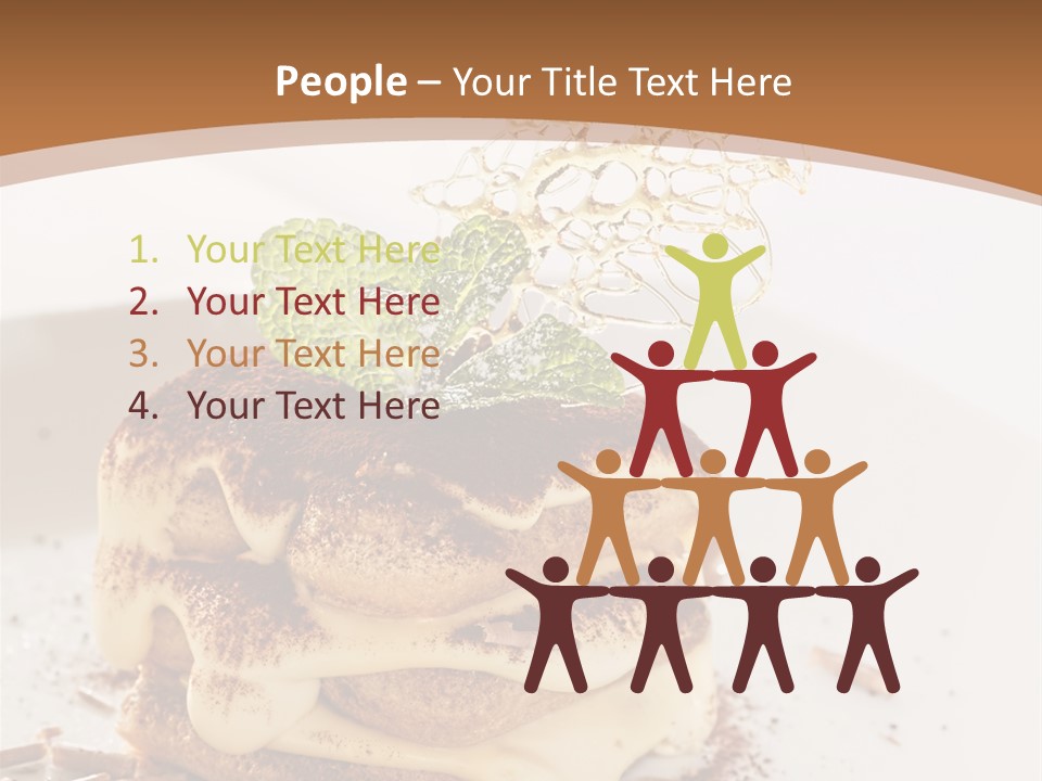 White Cooking Baked PowerPoint Template