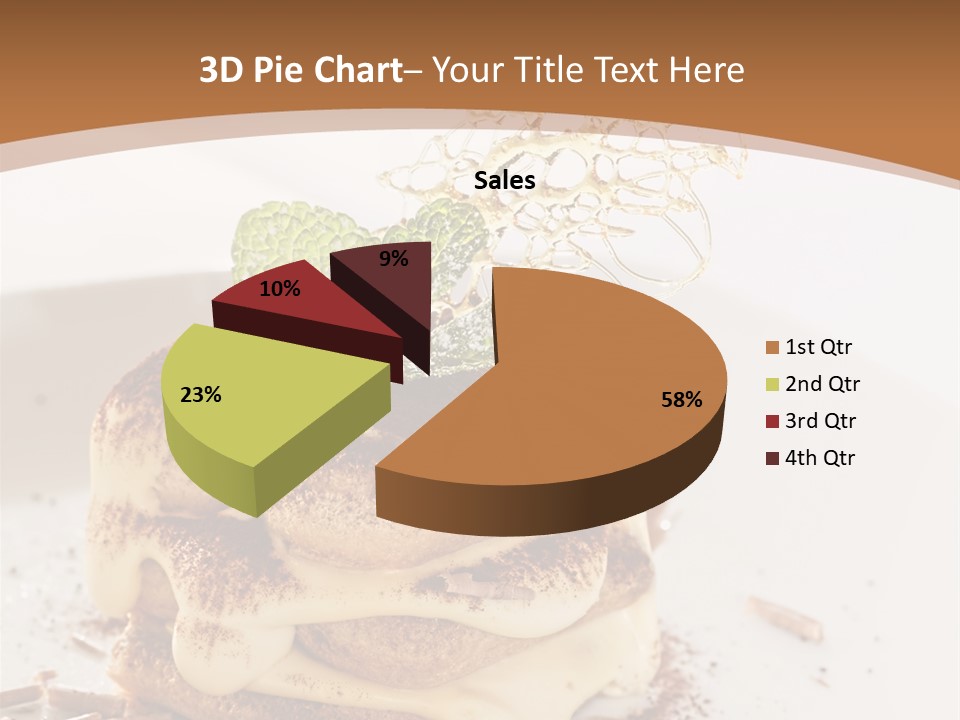 White Cooking Baked PowerPoint Template