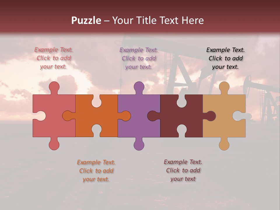 Landscape Nature Fossil PowerPoint Template