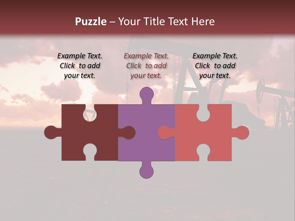 Landscape Nature Fossil PowerPoint Template