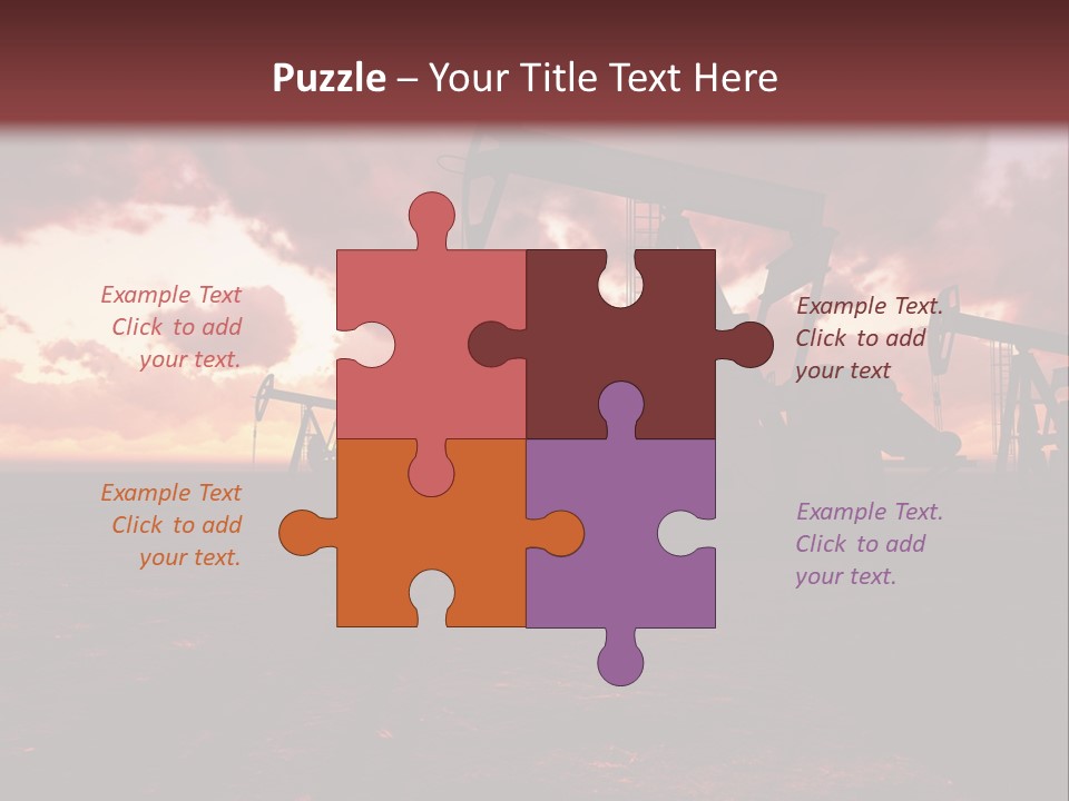 Landscape Nature Fossil PowerPoint Template