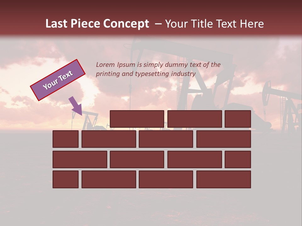 Landscape Nature Fossil PowerPoint Template