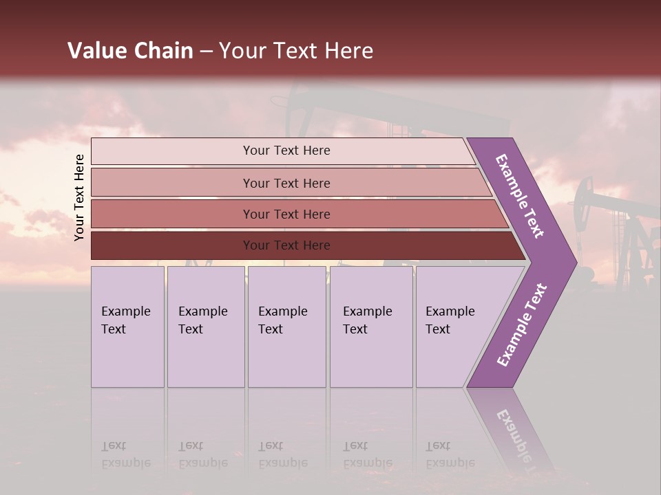 Landscape Nature Fossil PowerPoint Template