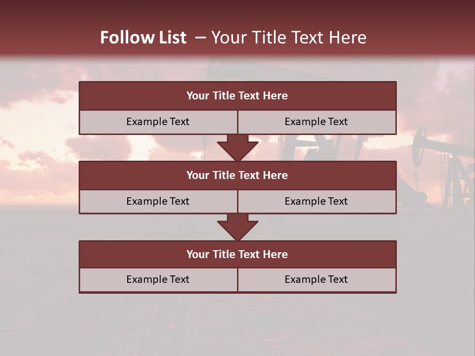 Landscape Nature Fossil PowerPoint Template
