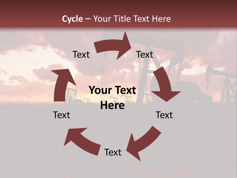 Landscape Nature Fossil PowerPoint Template